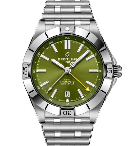 BREITLING Chronomat Automatic GMT 40 Giannis Antetokounmpo Replica Watch A32398A11L1A1