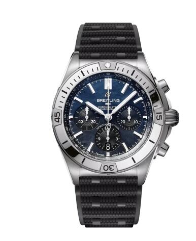 Breitling Chronomat B01 42 Stainless Steel Replica Watch AB0134101B3S1