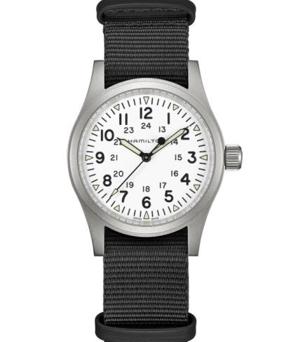 Hamilton Khaki Field Mechanical 38 White Replica Watch H69439910